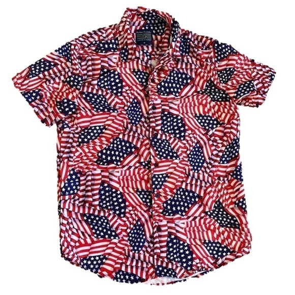 🇺🇸 Patriotic Men’s Swim Set Size Medium - Picture 2 of 8